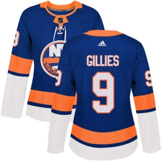 Women's Clark Gillies New York Islanders Adidas Home Jersey - Authentic Royal Blue